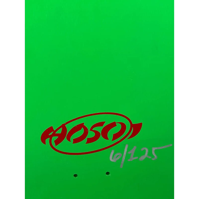 SIGNED & NUMBERED HOSOI CHRISTMAS 2022 OG HAMMERHEAD 10.5" x 31" Red Green - 5150 Skate Shop
