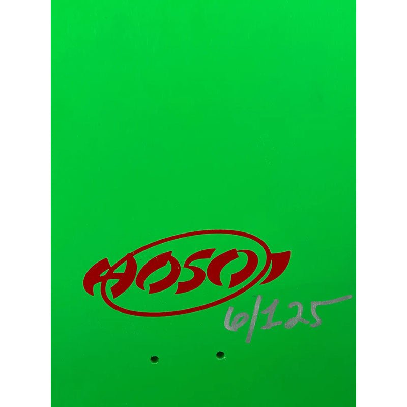 SIGNED & NUMBERED HOSOI CHRISTMAS 2022 OG HAMMERHEAD 10.5" x 31" Red Green-5150 Skate Shop