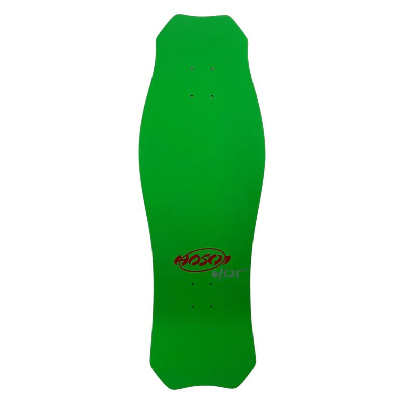 SIGNED & NUMBERED HOSOI CHRISTMAS 2022 OG HAMMERHEAD 10.5" x 31" Red Green-5150 Skate Shop