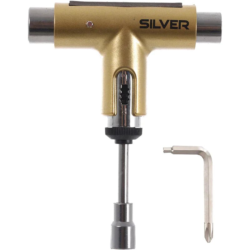 Silver Premium Ratchet Skateboard Tools-5150 Skate Shop