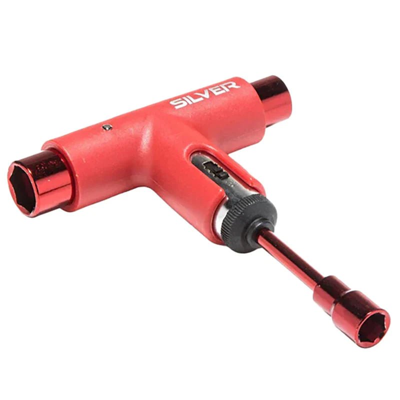 Silver Premium Ratchet Skateboard Tools-5150 Skate Shop