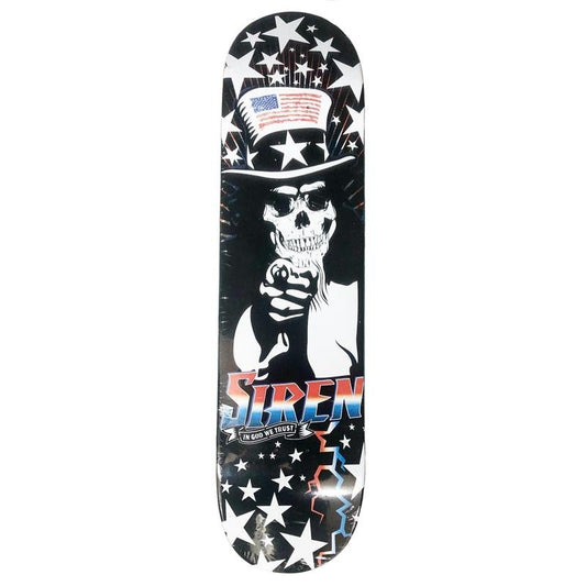 Siren 8.0” Uncle Sam USA Re-Issue Skateboard Deck-5150 Skate Shop