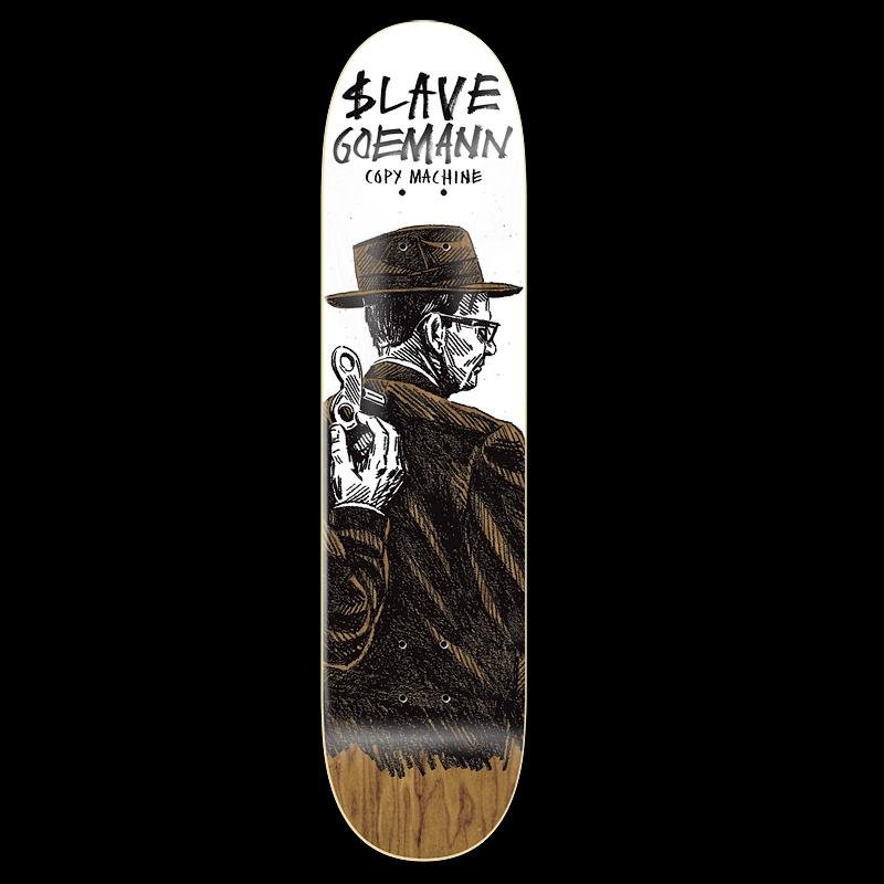 Slave 8.0" Goemann Copy Machine Skateboard Deck - 5150 Skate Shop