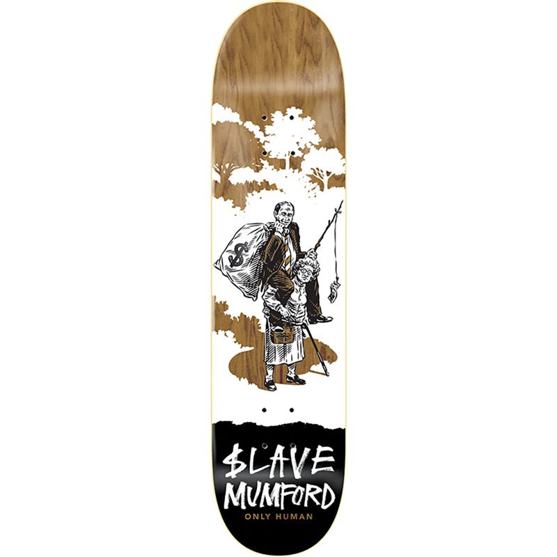 Slave 8.25" x 31.6" Mumford Only Human Skateboard Deck - 5150 Skate Shop