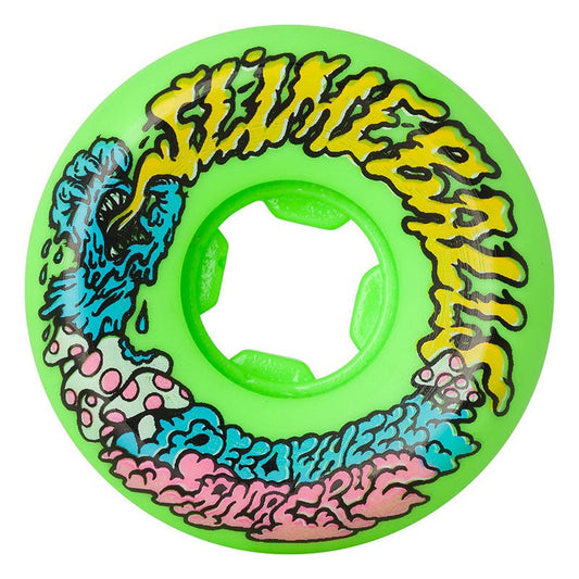 Slime Balls 53mm 97a Vomit Mini Green Skateboard Wheels 4pk-5150 Skate Shop