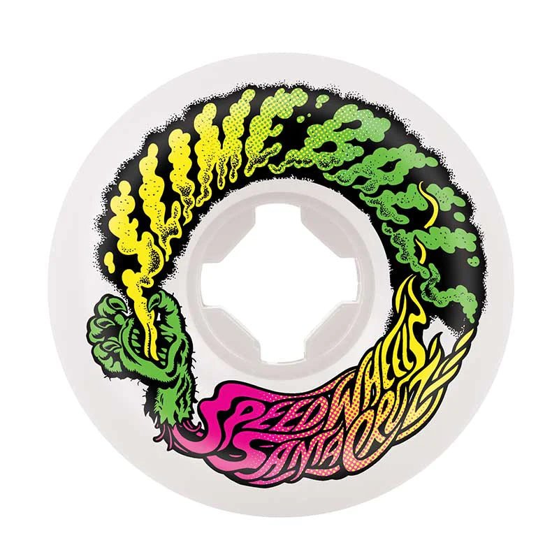 Slime Balls 53mm 97a Vomit Mini White Skateboard Wheels 4pk-5150 Skate Shop