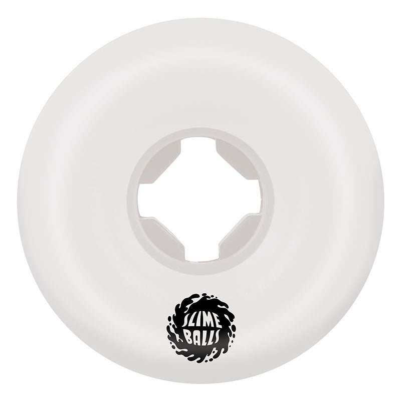 Slime Balls 56mm 99a Mike Giant Speed Balls White Skateboard Wheels 4pk-5150 Skate Shop