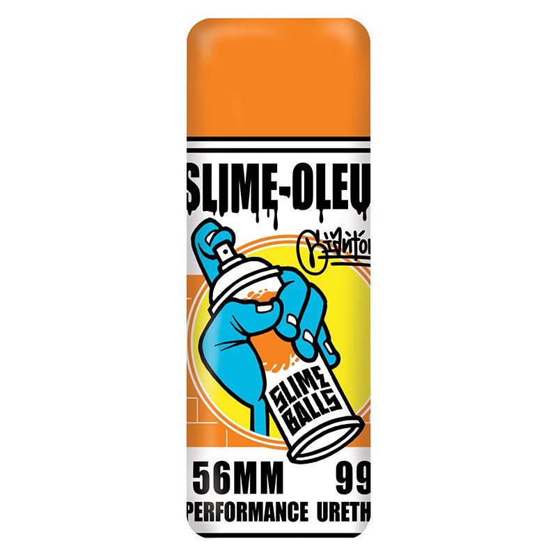 Slime Balls 56mm 99a Mike Giant Speed Balls White Skateboard Wheels 4pk-5150 Skate Shop