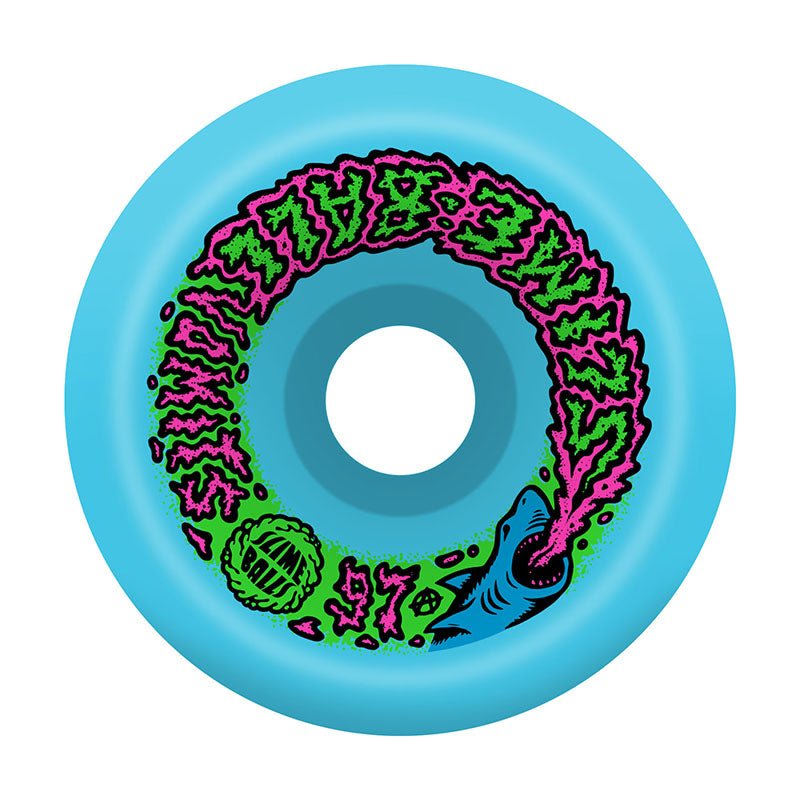 Slime Balls 60mm 97a Vomits Blue Skateboard Wheels 4pk-5150 Skate Shop