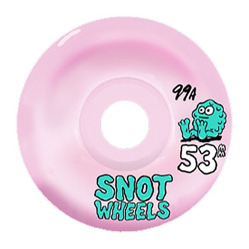 Snot 53mm 99a Pink Urethane Conical Shape Skateboard Wheels 4pk - 5150 Skate Shop