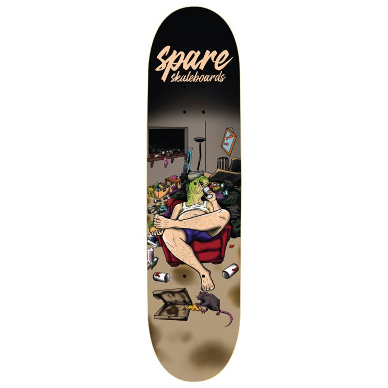 Spare 9" Home Sweet Home Skateboard Deck-5150 Skate Shop