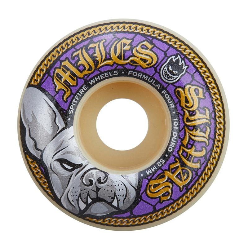 Spitfire 53mm 101d Formula Four Miles Silvas Pro Classic Shape Skateboard Wheels 4pk-5150 Skate Shop