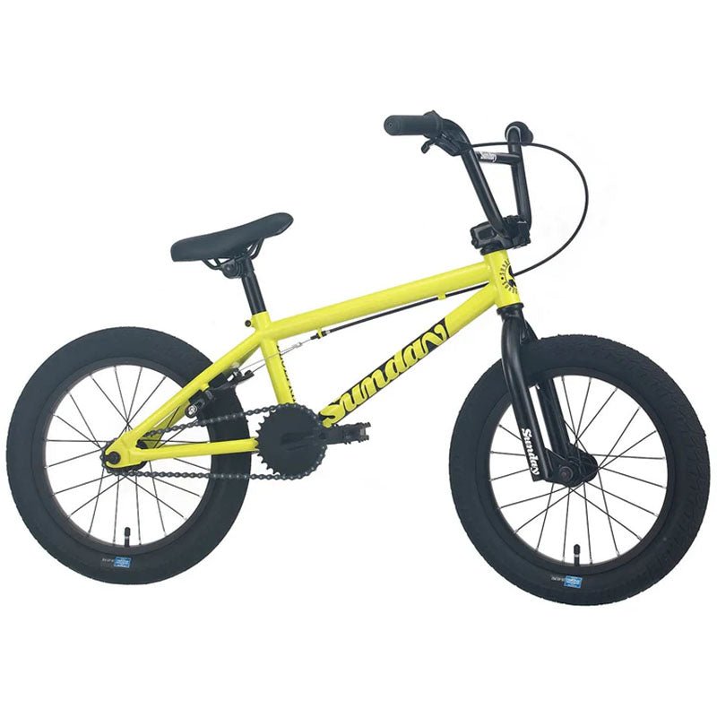 Sunday Blueprint 16" (Gloss Bright Yellow with 15.5" tt) Bicycle-5150 Skate Shop