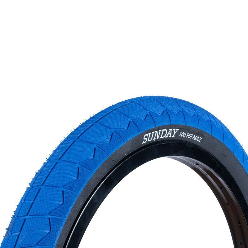 Sunday Current v2 20" (Blue/Black) - Blue / Black Wall Bicycle Tire 5150 Skate Shop