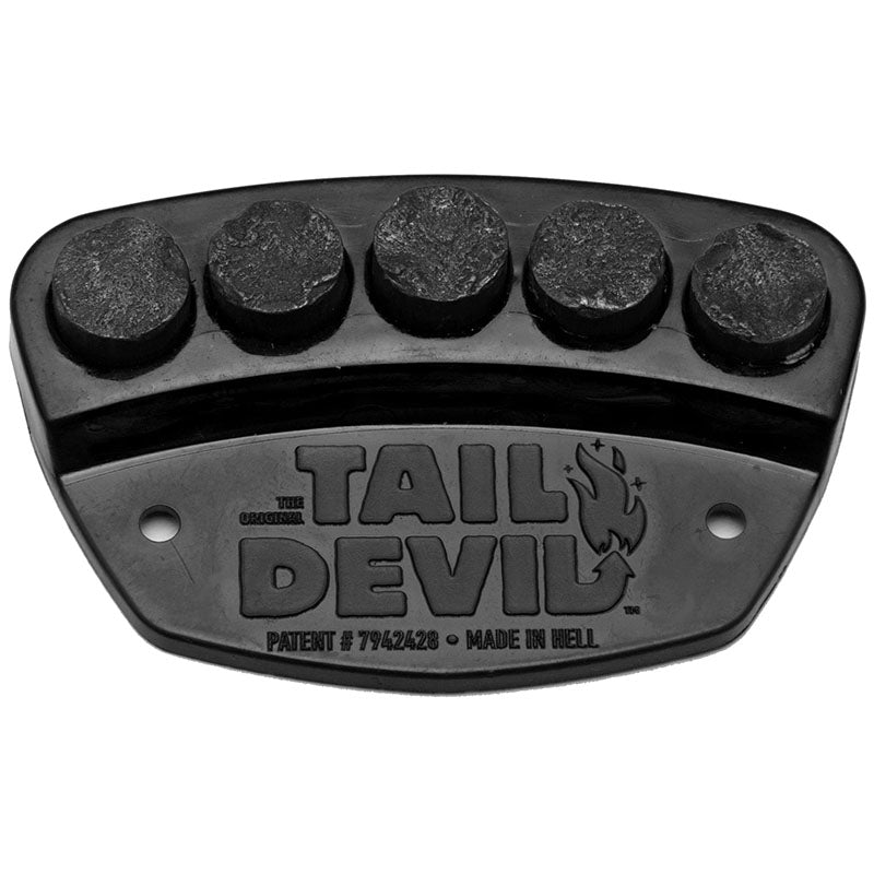 Tail Devil Black Skateboard Spark Plate-5150 Skate Shop