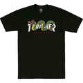 Thrasher Skateboard Magazine AZTEC Black Short Sleeve T-Shirts-5150 Skate Shop