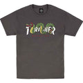Thrasher Skateboard Magazine AZTEC CHARCOAL Short Sleeve T-Shirts-5150 Skate Shop