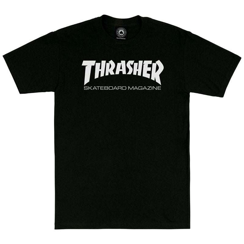 Thrasher Skateboard Magazine Black T-Shirts - 5150 Skate Shop