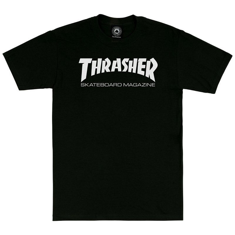 Thrasher Skateboard Magazine Black T-Shirts 5150 Skate Shop