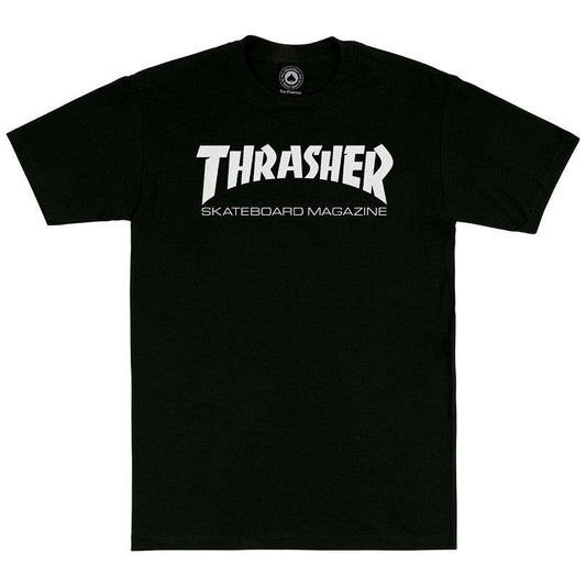 Thrasher Skateboard Magazine Black T-Shirts 5150 Skate Shop