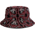 Thrasher Skateboard Magazine BLACK/RED S/M Bandana Bucket Hat-5150 Skate Shop
