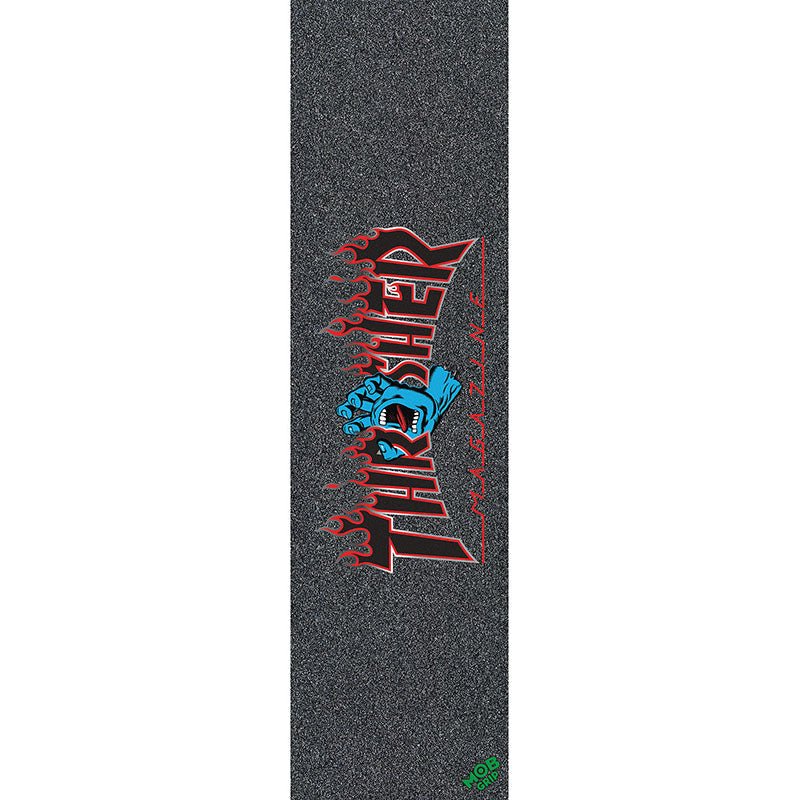 Thrasher x SC Screaming Flame Logo 11" x 33" Mob Skateboard Grip Tape - 5150 Skate Shop