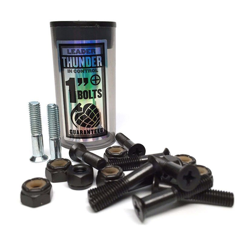 Thunder Trucks 1" Phillips Head Silver Skateboard Hardware 5150 Skate Shop