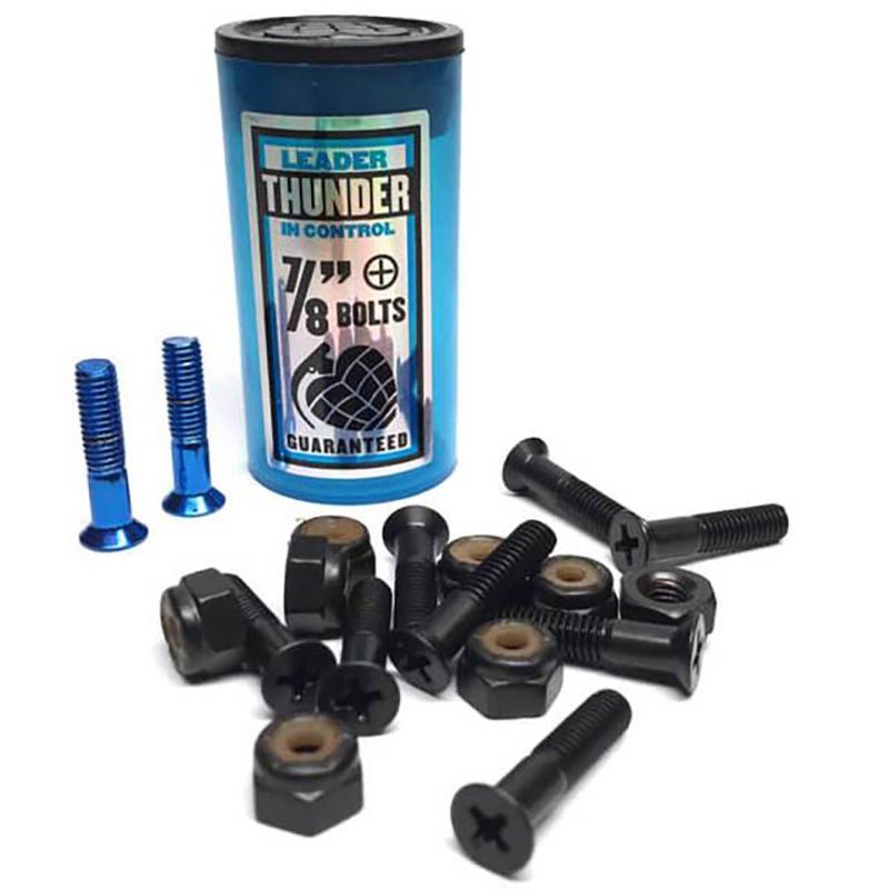 Thunder Trucks 7/8" Phillips Blue Skateboard Hardware-5150 Skate Shop