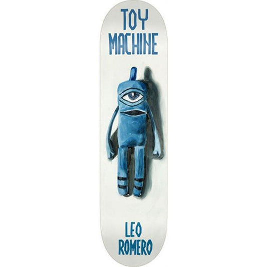 Toy Machine 7.88” x 31.88" Leo Romero Sock Doll Skateboard Deck-5150 Skate Shop