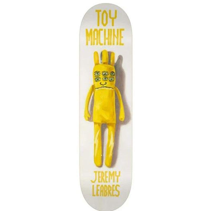 Toy Machine 8.13” x 31.75" Jeremy Leabres Sock Doll Skateboard Deck-5150 Skate Shop