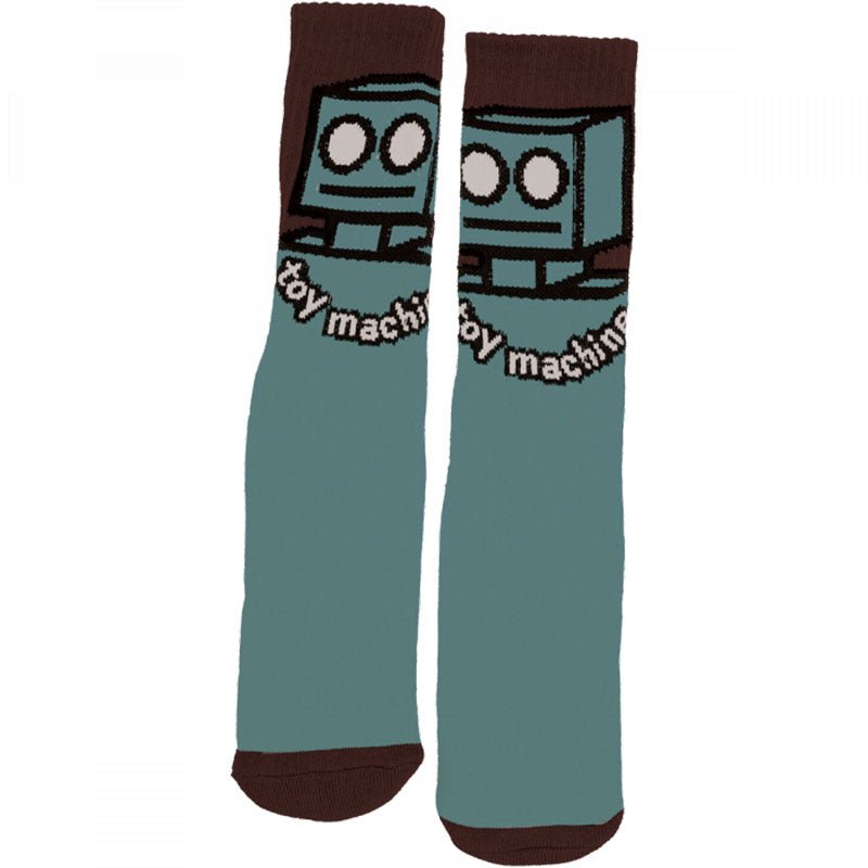 Toy Machine Robot Slate Crew Socks-5150 Skate Shop