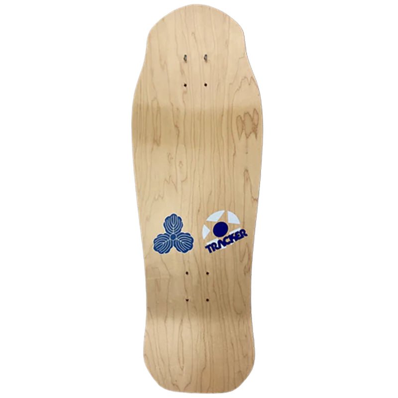 Tracker 10 3/8" x 30.5" Limited Gold Foil Lester Kasai Oak Leaf Skateboard Deck-5150 Skate Shop