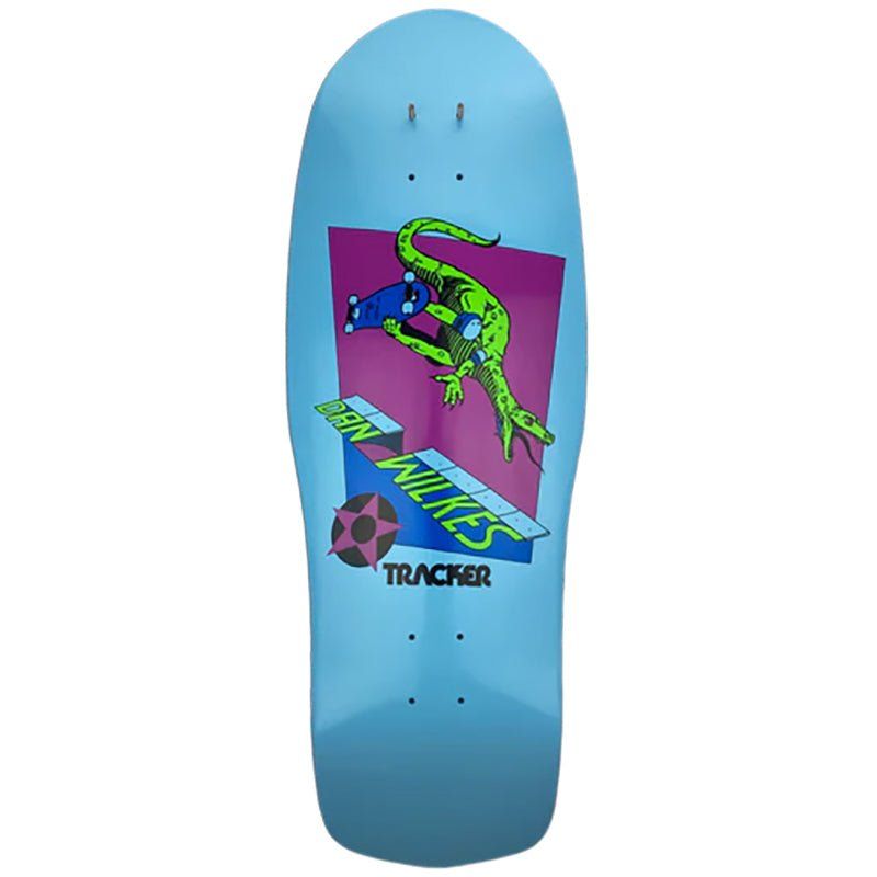 Tracker 10.5" x 31" Modern Concave BLUE DIP Dan Wilkes Skateboard Deck 5150 Skate Shop