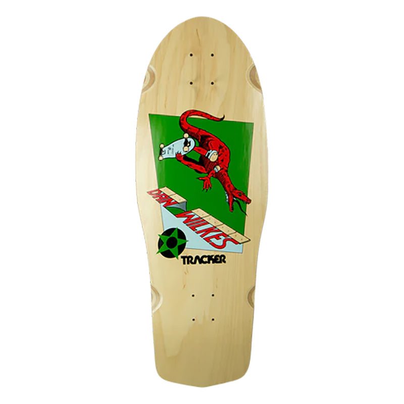 Tracker 10.5" x 31" Dan Wilkes Natural Skateboard Deck - 5150 Skate Shop