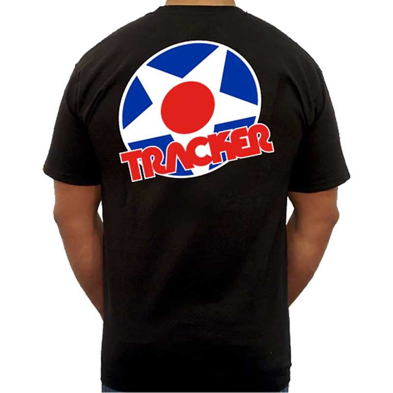 Tracker Trucks Star Black T-Shirts - 5150 Skate Shop