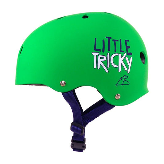 Triple 8 Little Tricky Helmet Green Rubber EPS Liner-5150 Skate Shop