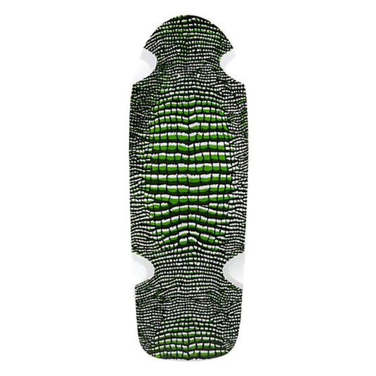 Vision 10.25" x 30" White Reptile Vision Skateboard Deck 5150 Skate Shop