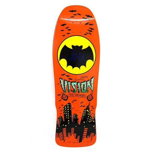 Vision 10"x 30.25" Jinx Mini Pro Model Modern Concave (ORANGE DIP) Skateboard Deck 5150 Skate Shop