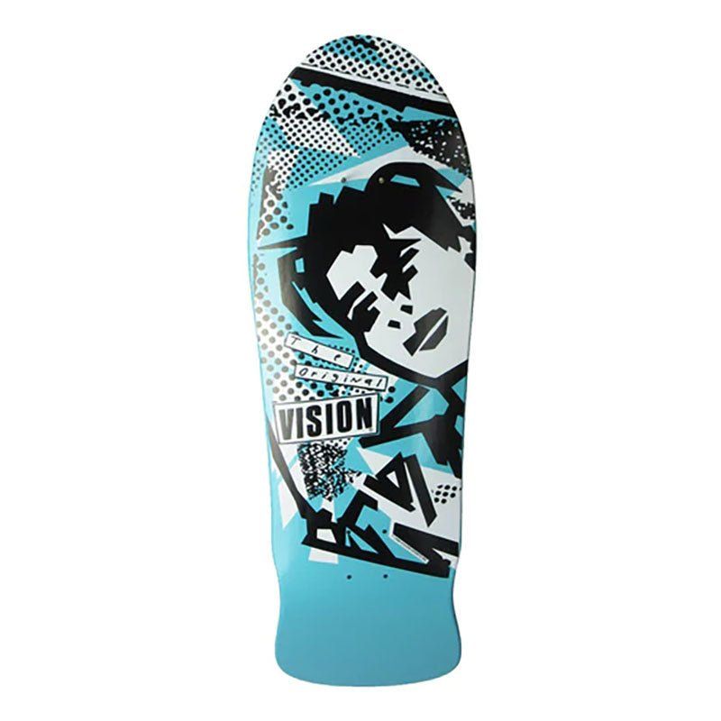 Vision 10" x 30.25" MG Modern Concave (TURQ DIP) Skateboard Deck 5150 Skate Shop