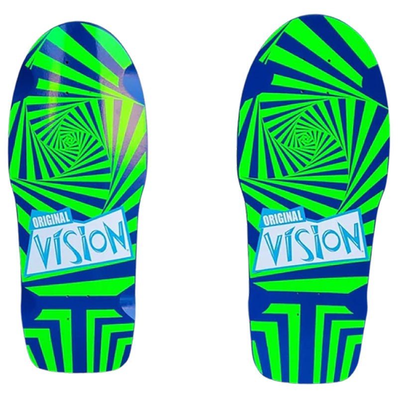 Vision 10" x 30" "Double Take" OG Vision Skateboard Deck-5150 Skate Shop