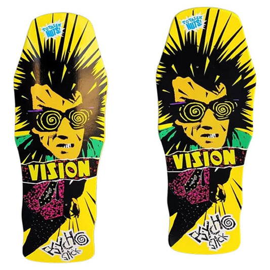 Vision 10" x 30" "Double Take" Series Psycho Stick Skateboard Deck - 5150 Skate Shop