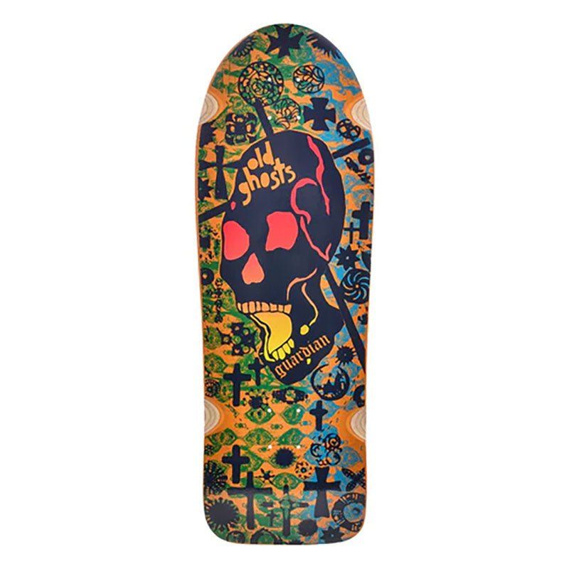 Vision 10" x 30" Old Ghost (ORANGE STAIN) Skateboard Deck 5150 Skate Shop