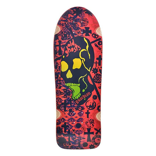 Vision 10" x 30" Old Ghost (RED STAIN) Skateboard Deck-5150 Skate Shop