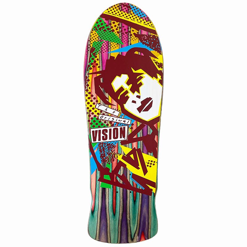 Vision 10" x 30" Original MG Limited Swirl Skateboard Deck (#V1)-5150 Skate Shop