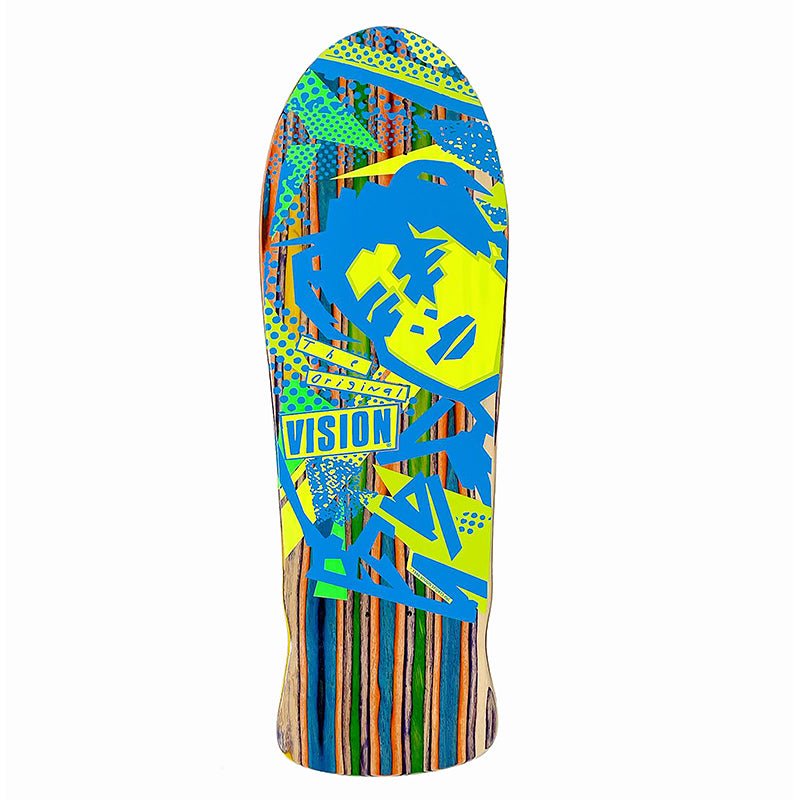 Vision 10" x 30" Original MG Limited Swirl Skateboard Deck (#V2) - 5150 Skate Shop
