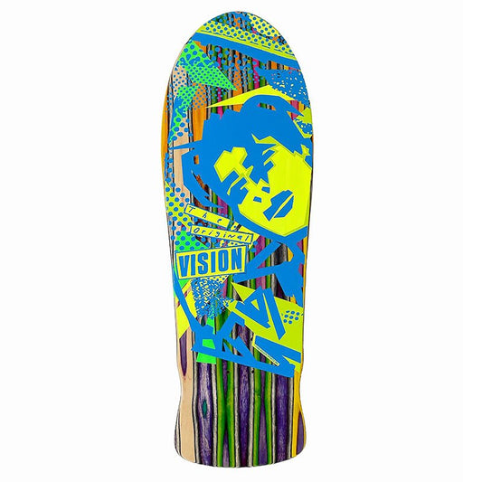 Vision 10" x 30" Original MG Limited Swirl Skateboard Deck (#V3) - 5150 Skate Shop