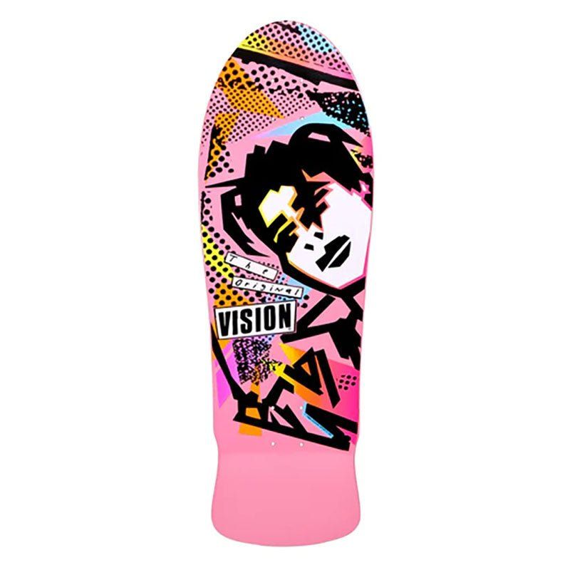 Vision 10" x 30" Original MG PINK DIP Skateboard Deck 5150 Skate Shop