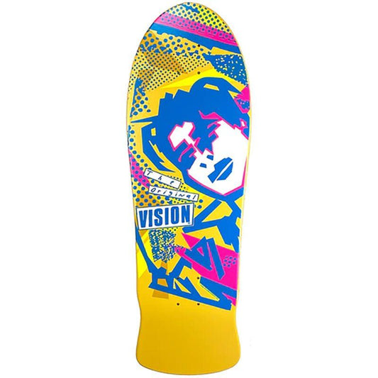 Vision 10" x 30" Original MG (YELLOW DIP) Skateboard Deck 5150 Skate Shop