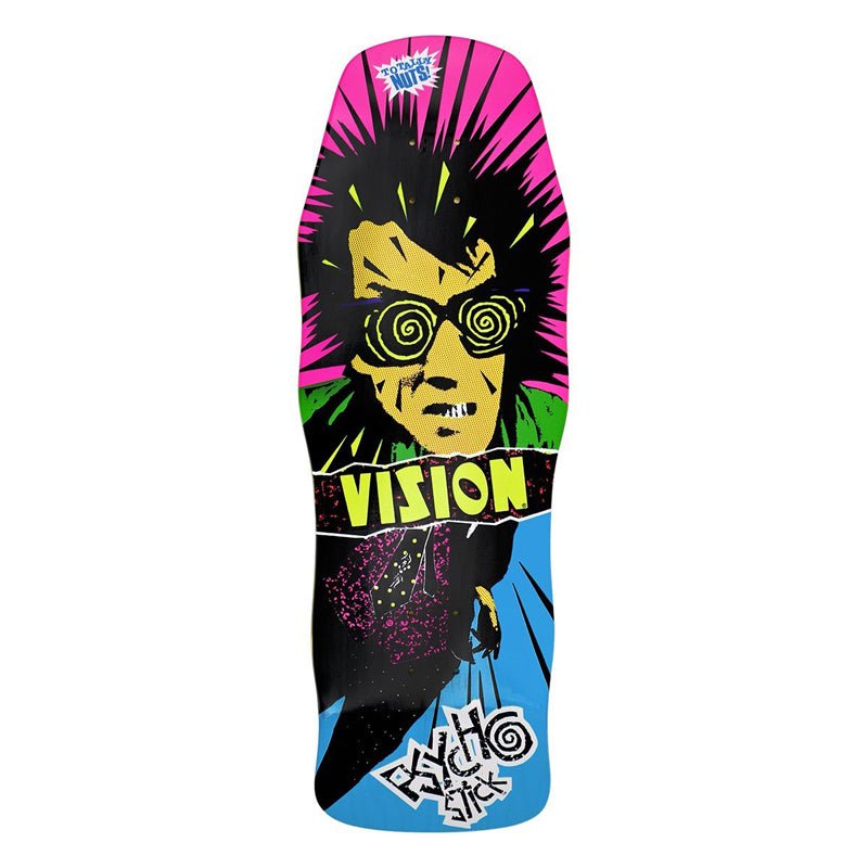 Vision 10" x 30" Original Psycho Stick (BLUE DIP) Skateboard Deck - 5150 Skate Shop