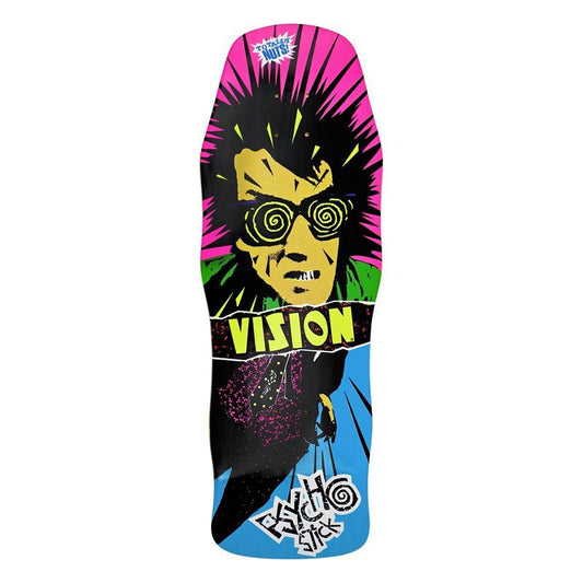 Vision 10" x 30" Original Psycho Stick (BLUE DIP) Skateboard Deck - 5150 Skate Shop
